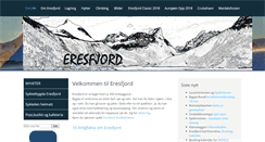 Desktop Screenshot of eresfjord.no